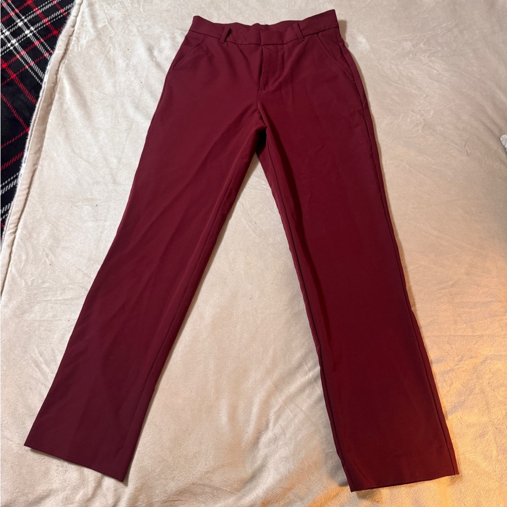 Tommy Hilfiger Boys Burgundy Chinos